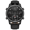 KAT WACH 720 Men Digital Quartz Movement Watch Leather Strap Sport WristWatches